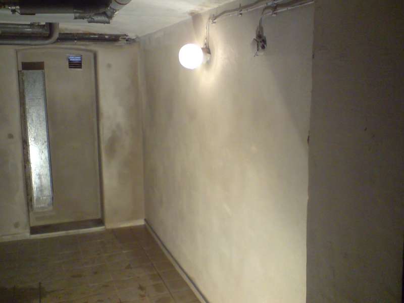 Bild von Baugesch&auml;ft - Jens R&ouml;sner - Titel: Sanierung eines Heizungskellers (feritg verputzt)