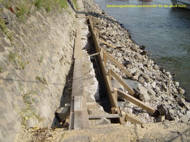 Bild von Baugesch&auml;ft - Jens R&ouml;sner - Titel: Sanierung eines Flu&szlig;bettes