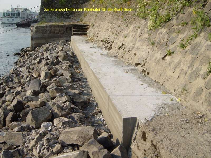 Bild von Baugesch&auml;ft - Jens R&ouml;sner - Titel: Sanierung eines Flu&szlig;bettes fertig gestellt