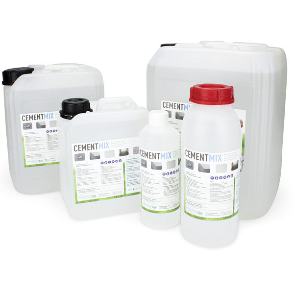 Bild von Ecoform Europe B.V. - Titel: Zementmix &Uuml;bersicht Gebindegr&ouml;&szlig;en