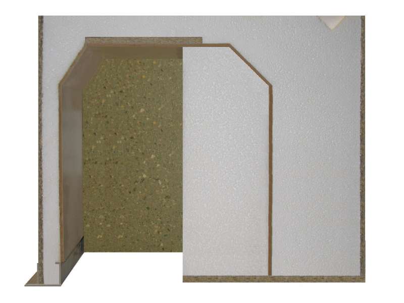 Bild von Erhard Fasel - Rolladenk&auml;sten GmbH - Titel: Jalousie-Raffstorekasten f&uuml;r Putzmauerwerk