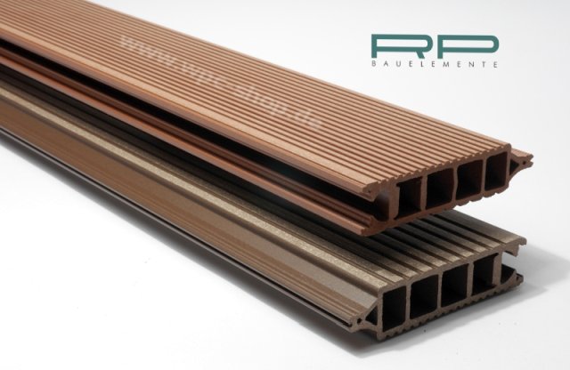 Bild von RP Bauelemente OHG - Titel: Werzalit TerraZa Terrassendiele - Terrassendielen mit geschlossener L&auml;ngsfuge