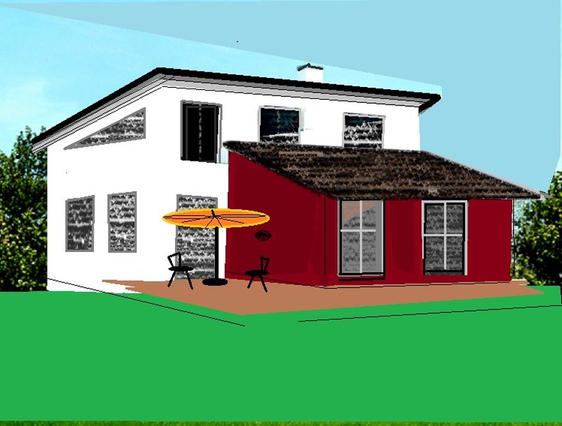 BAU.DE / BAU-Forum: 5. Bild zu Antwort "Geb&auml;udeh&ouml;he im Bebauungsplan: Definition und Auslegung" auf die Frage "Bungalow im 2-geschossigen Gebiet: Pultdach, Staffelgeschoss & Alternativen f&uuml;r barrierefreies Wohnen?" im BAU-Forum "Architekt / Architektur"