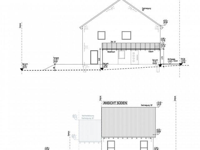 BAU.DE / BAU-Forum: 1. Bild zu Antwort "Pl&auml;ne" auf die Frage "Baufenster &uuml;berschreiten mit Terrasse in Hessen? Regeln, M&ouml;glichkeiten & Ausnahmen" im BAU-Forum "Architekt / Architektur"