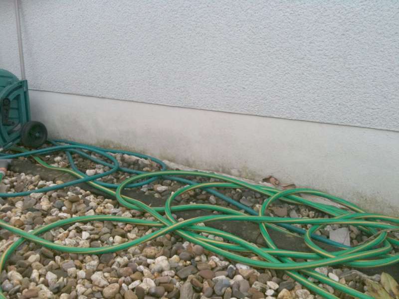 BAU.DE / BAU-Forum: 1. Bild zu Frage "Feuchtigkeit im Dämmputz am Sockel: Ursachen, Schäden & Sanierungskosten?" im BAU-Forum "Außenwände und Fassaden" BAU.DE / BAU-Forum: 1. Bild zu Frage "Feuchtigkeit im Dämmputz am Sockel: Ursachen, Schäden & Sanierungskosten?" im BAU-Forum "Außenwände und Fassaden"