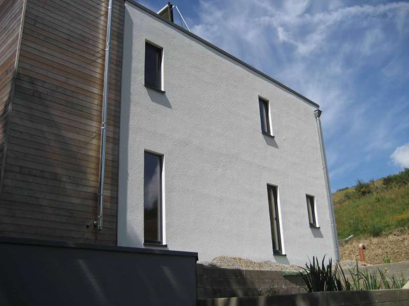 BAU.DE / BAU-Forum: 1. Bild zu Frage "Holzweichfaserplatten St&ouml;&szlig;e unter Putz sichtbar: Ursachen, Risiken & L&ouml;sungen?" im BAU-Forum "Au&szlig;enw&auml;nde und Fassaden"