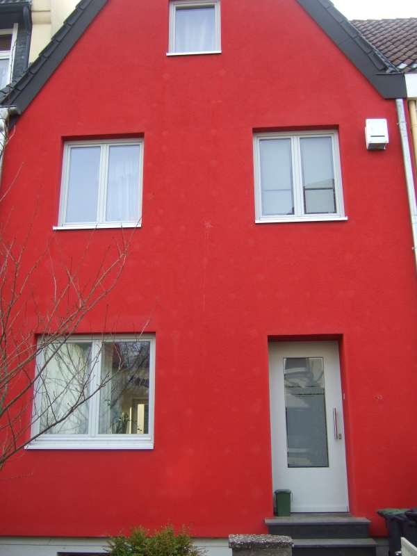 BAU.DE / BAU-Forum: 1. Bild zu Antwort "Reifbildung: W&auml;rmebr&uuml;cken an WDVS-Ecken & D&uuml;beln in Bielefeld" auf die Frage "W&auml;rmeziegel 36,5 cm: EnEV-konform? D&auml;mmwert, T11-Ziegel & Vergleich aktueller Standards" im BAU-Forum "Au&szlig;enw&auml;nde und Fassaden"