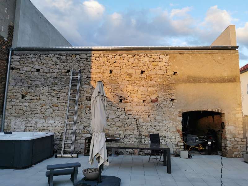 BAU.DE / BAU-Forum: 1. Bild zu Frage "Abtragen von altem Putz" im BAU-Forum "Au&szlig;enw&auml;nde und Fassaden"