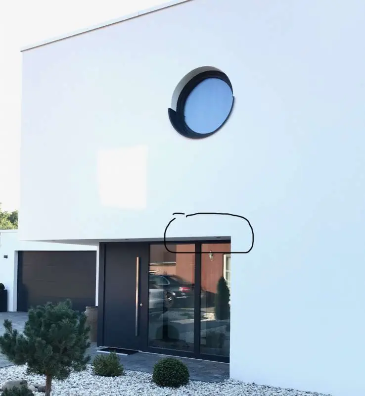 BAU.DE / BAU-Forum: 1. Bild zu Frage "Undichtigkeit bei Schlagregen: Nässe hinter der Fassade - Ursachen und Lösungsansätze gesucht" im BAU-Forum "Außenwände und Fassaden" BAU.DE / BAU-Forum: 1. Bild zu Frage "Undichtigkeit bei Schlagregen: Nässe hinter der Fassade - Ursachen und Lösungsansätze gesucht" im BAU-Forum "Außenwände und Fassaden"