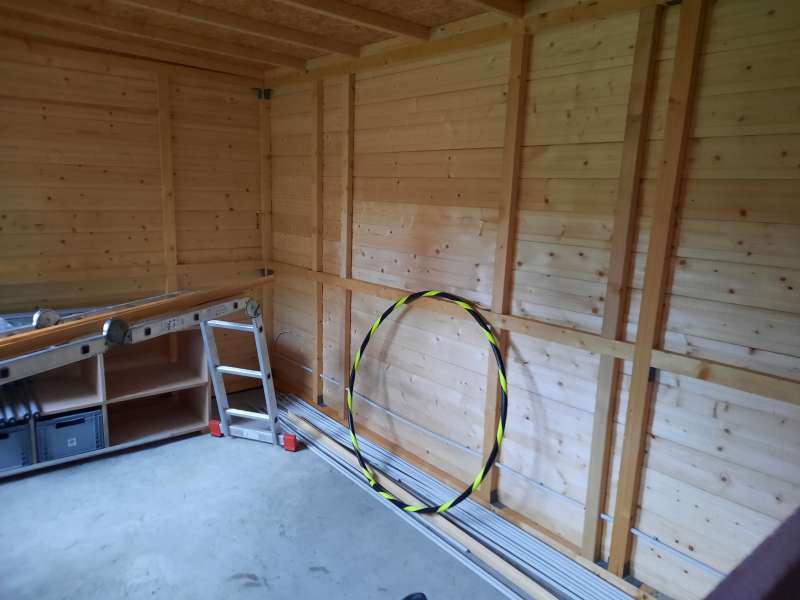 BAU.DE / BAU-Forum: 1. Bild zu Frage "Isolierung eines Schuppens: Verwendung von XPS-Hartschaumplatten in einem Holzständerwerk" im BAU-Forum "Außenwände und Fassaden" BAU.DE / BAU-Forum: 1. Bild zu Frage "Isolierung eines Schuppens: Verwendung von XPS-Hartschaumplatten in einem Holzständerwerk" im BAU-Forum "Außenwände und Fassaden"