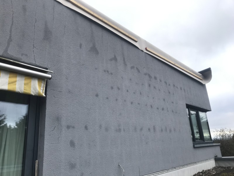 BAU.DE / BAU-Forum: 4. Bild zu Frage "Eindringende Feuchtigkeit in Porotonziegel-Mauerwerk von au&szlig;en. Welche Sanierungsmethode?" im BAU-Forum "Au&szlig;enw&auml;nde und Fassaden"