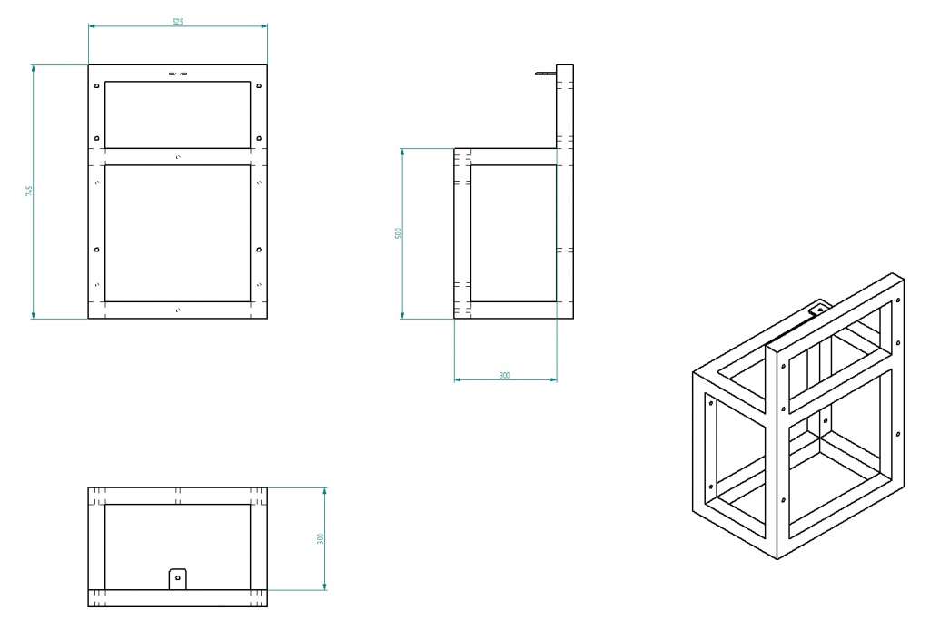 BAU.DE / BAU-Forum: 1. Bild zu Frage "Montage eines Basketballkorbs an verkleidetem Betontr&auml;ger" im BAU-Forum "Au&szlig;enw&auml;nde und Fassaden"
