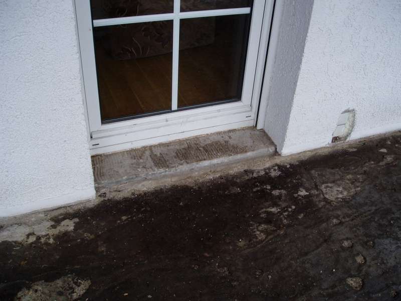 BAU.DE / BAU-Forum: 2. Bild zu Frage "Naturstein-Terrasse &uuml;ber Keller abdichten: Aufbau, Kosten & Materialien?" im BAU-Forum "Balkon und Terrasse"