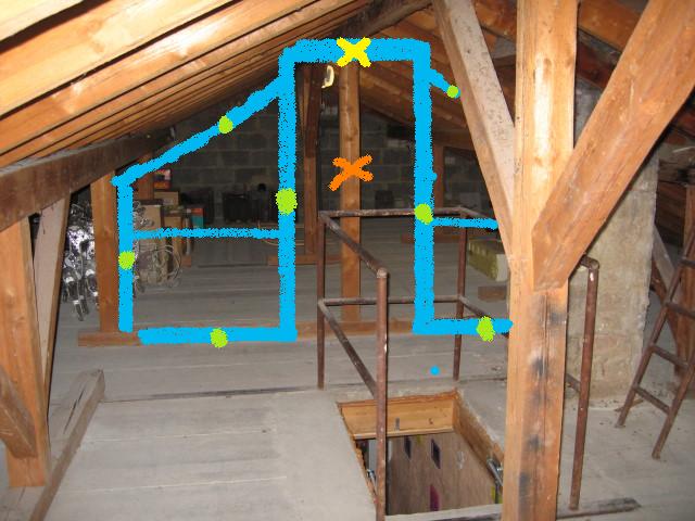 BAU.DE / BAU-Forum: 2. Bild zu Frage "Tragenden Sturzbalken entfernen im Dachstuhl: Risiken, Alternativen & Kosten f&uuml;r Stahltr&auml;ger?" im BAU-Forum "Dach"