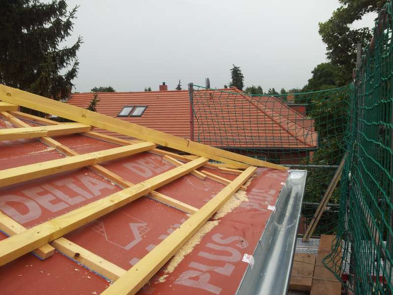 BAU.DE / BAU-Forum: 1. Bild zu Frage "Unterspannbahn Sackbildung Neubau: Normal oder Risiko? Ursachen, Folgen & L&ouml;sungen" im BAU-Forum "Dach"