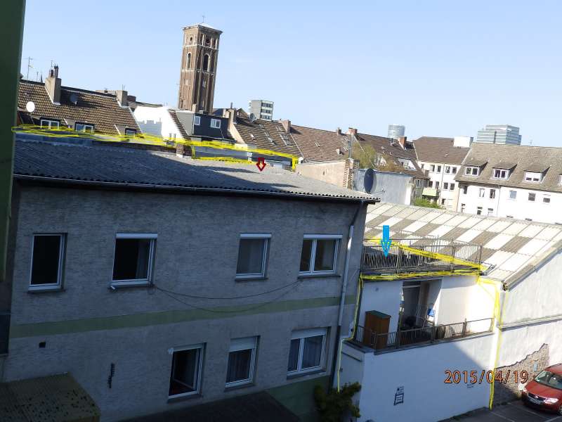 BAU.DE / BAU-Forum: 1. Bild zu Frage "Lichtkuppel Dachterrasse: Baugenehmigung, Abstand zum Nachbarn & Alternativen?" im BAU-Forum "Dach"