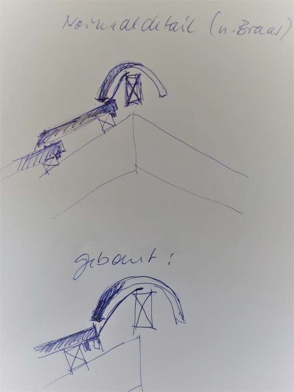 BAU.DE / BAU-Forum: 2. Bild zu Frage "Firstanschluss zum Firstziegel zu knapp" im BAU-Forum "Dach"