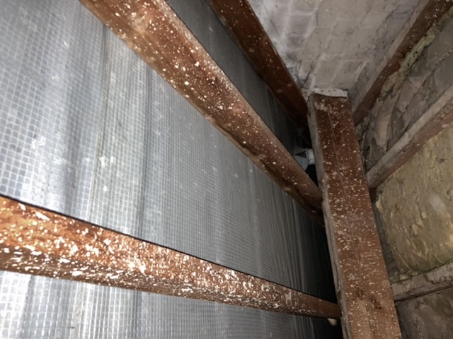 BAU.DE / BAU-Forum: 2. Bild zu Frage "Flecken auf Balken im Dachstuhl" im BAU-Forum "Dach"