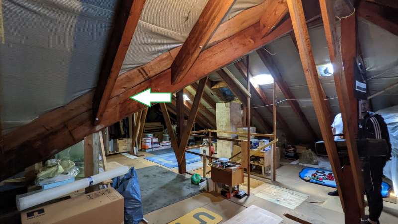 BAU.DE / BAU-Forum: 2. Bild zu Frage "tragender Dachbalken morsche/por&ouml;se Stelle" im BAU-Forum "Dach"