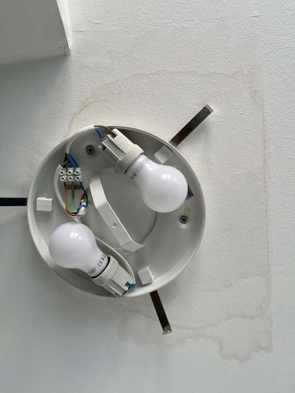 BAU.DE / BAU-Forum: 3. Bild zu Frage "Wasserschaden Gaube Flachdach - Trocknung erforderlich?" im BAU-Forum "Dach"