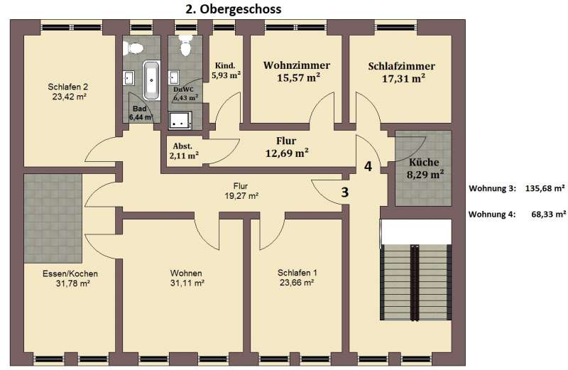 BAU.DE / BAU-Forum: 2. Bild zu Frage "Grundriss - 2 Stockwerke (Bitte um Meinungen)" im BAU-Forum "Grundriss-Diskussionen" BAU.DE / BAU-Forum: 2. Bild zu Frage "Grundriss - 2 Stockwerke (Bitte um Meinungen)" im BAU-Forum "Grundriss-Diskussionen"