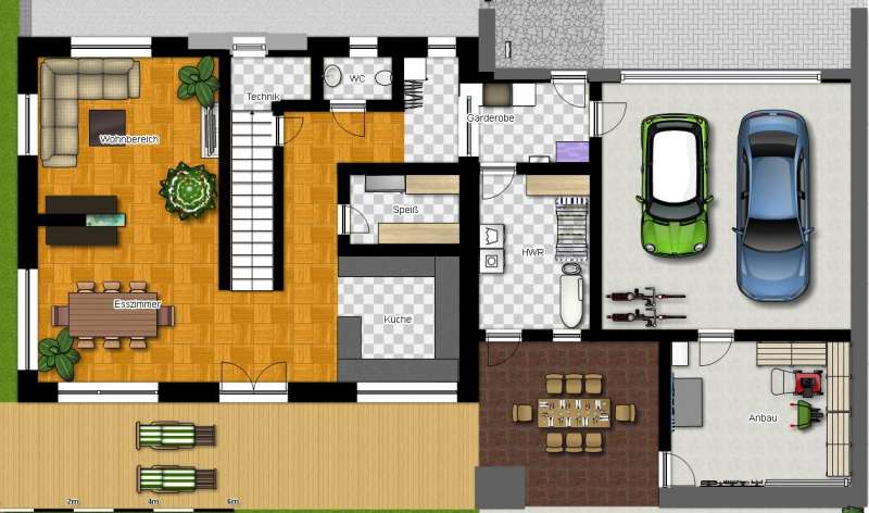 BAU.DE / BAU-Forum: 1. Bild zu Frage "Was sagt ihr zu meinen Grundrissen?..." im BAU-Forum "Grundriss-Diskussionen"