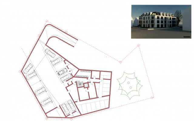 BAU.DE / BAU-Forum: 1. Bild zu Frage "Grundriss f&uuml;r Mehrfamilienhaus" im BAU-Forum "Grundriss-Diskussionen"