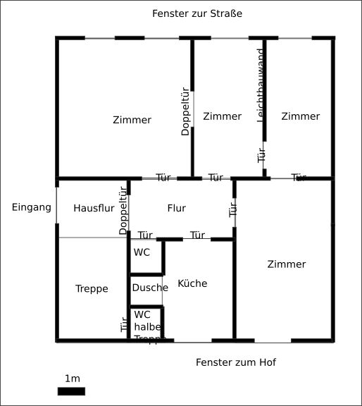 BAU.DE / BAU-Forum: 1. Bild zu Frage "Wohin mit Bad und K&uuml;che" im BAU-Forum "Grundriss-Diskussionen"