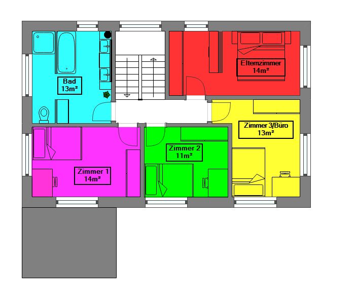 BAU.DE / BAU-Forum: 5. Bild zu Frage "Unabh&auml;ngige Meinung Einfamilienhaus ca. 140 m&sup2;" im BAU-Forum "Grundriss-Diskussionen"