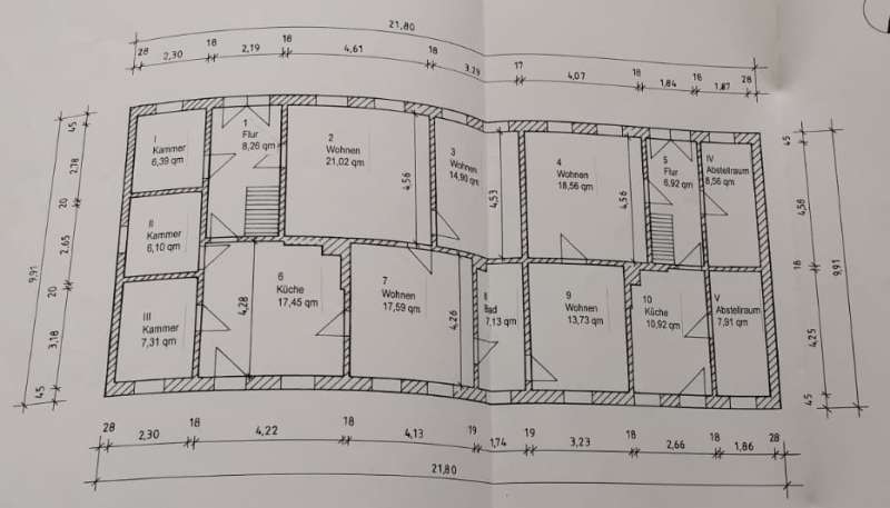 BAU.DE / BAU-Forum: 1. Bild zu Frage "Altbausanierung Raumkonzept: Ideen, Grundriss & Raumaufteilung f&uuml;r 1893 Altbau" im BAU-Forum "Grundriss-Diskussionen"