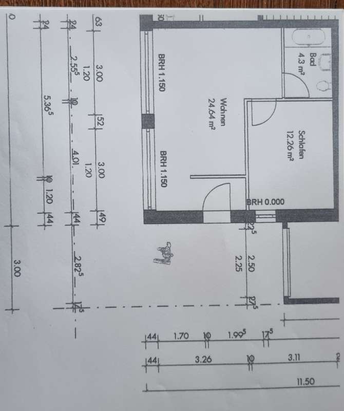 BAU.DE / BAU-Forum: 1. Bild zu Frage "Physio-Praxis Grundriss: Optimale Raumaufteilung mit 15qm, 8qm & Abstellraum?" im BAU-Forum "Grundriss-Diskussionen"