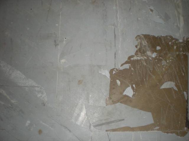 BAU.DE / BAU-Forum: 1. Bild zu Antwort "Zusatzinfo: Detailaufnahme der Linoleum-Bodenplatten" auf die Frage "Linoleum-Boden erkennen: Aufbau, Eigenschaften & Risiken unter alten Bel&auml;gen?" im BAU-Forum "Estrich und Bodenbel&auml;ge"