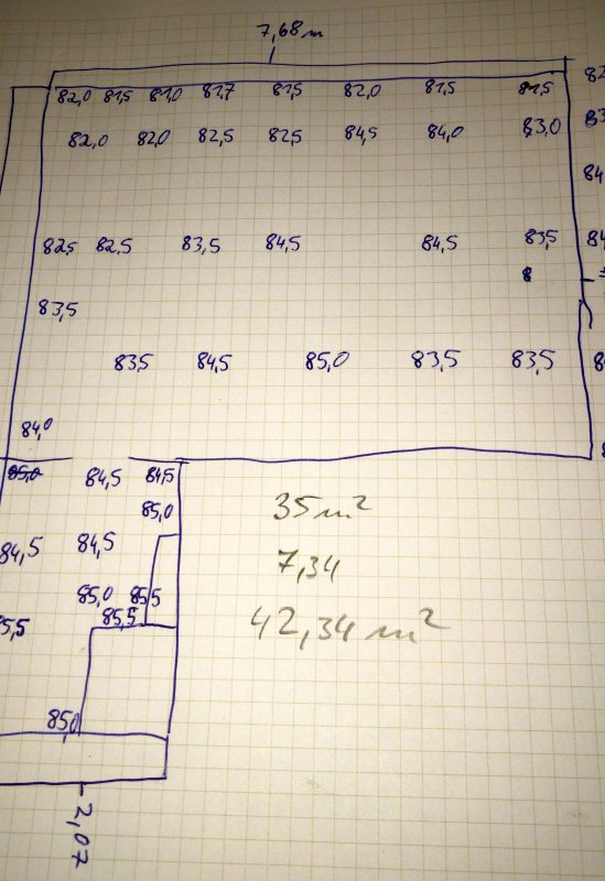 BAU.DE / BAU-Forum: 1. Bild zu Antwort "Antwort" auf die Frage "Estrich-Unebenheiten ausgleichen: Welche Ausgleichsmasse bei 4 cm Höhenunterschied?" im BAU-Forum "Estrich und Bodenbeläge" BAU.DE / BAU-Forum: 1. Bild zu Antwort "Antwort" auf die Frage "Estrich-Unebenheiten ausgleichen: Welche Ausgleichsmasse bei 4 cm Höhenunterschied?" im BAU-Forum "Estrich und Bodenbeläge"