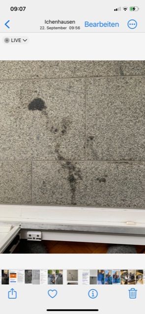 BAU.DE / BAU-Forum: 1. Bild zu Antwort "Renovierung" auf die Frage "Granitplatten auf Balkon: Speckige Flecken durch Spülmittel entfernen – Tipps & Tricks" im BAU-Forum "Estrich und Bodenbeläge" BAU.DE / BAU-Forum: 1. Bild zu Antwort "Renovierung" auf die Frage "Granitplatten auf Balkon: Speckige Flecken durch Spülmittel entfernen – Tipps & Tricks" im BAU-Forum "Estrich und Bodenbeläge"