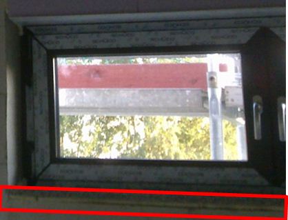 BAU.DE / BAU-Forum: 1. Bild zu Frage "Naturstein-Fensterbank mit Montageschaum befestigt: Stand der Technik? Kosten der Sanierung?" im BAU-Forum "Fenster und Au&szlig;ent&uuml;ren"