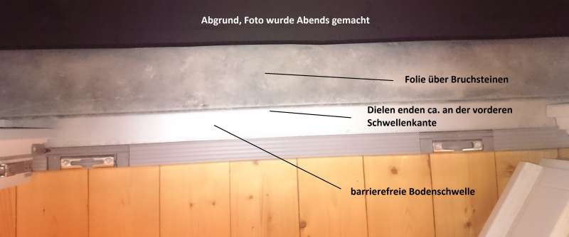 BAU.DE / BAU-Forum: 3. Bild zu Frage "Bodenschwelle Terrassent&uuml;r abdichten: Baumangel? Kosten, Risiken & Sanierung" im BAU-Forum "Fenster und Au&szlig;ent&uuml;ren"