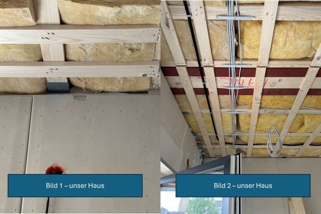 BAU.DE / BAU-Forum: 2. Bild zu Frage "Dampfbremse Geschossdecke OKAL: Notwendigkeit, Risiken & nachtr&auml;glicher Einbau?" im BAU-Forum "Fertighaus"