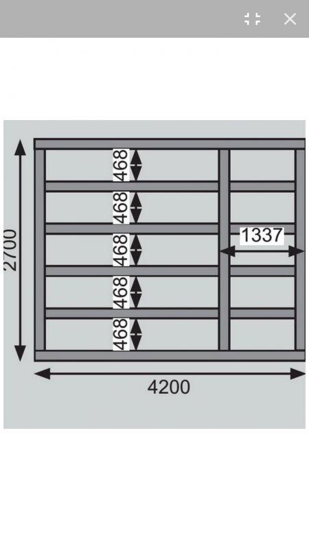 BAU.DE / BAU-Forum: 2. Bild zu Frage "Gartenhaus auf Terrasse, Gef&auml;lle ausgleichen" im BAU-Forum "Rund um den Garten"