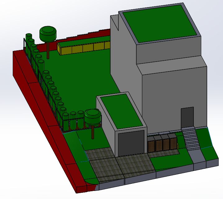 BAU.DE / BAU-Forum: 1. Bild zu Frage "Gartengestaltung Neubau am Hang: Was ist auf nicht &uuml;berbaubarer Fl&auml;che erlaubt? Tipps & Ideen" im BAU-Forum "Rund um den Garten"