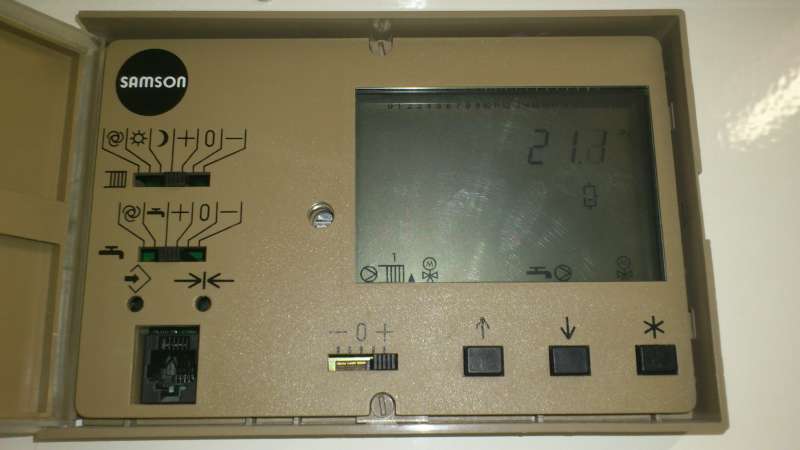 BAU.DE / BAU-Forum: 1. Bild zu Frage "Samson Regler einstellen (kalte Wasser, kann nicht Duschen!)" im BAU-Forum "Heizung / Warmwasser"