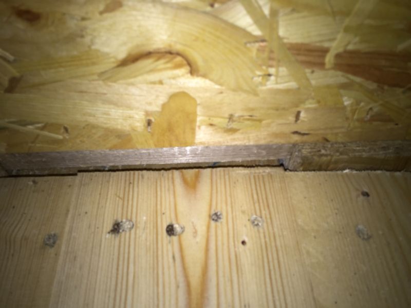 BAU.DE / BAU-Forum: 2. Bild zu Frage "OSB St&ouml;&szlig;e dicht hinter der offenen holzbalkebdecke? Beide Geschosse nicht miteinander verklebt? Ist das so richtig" im BAU-Forum "Holzbau"