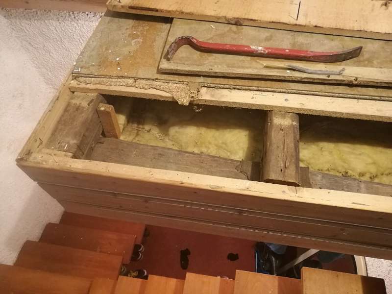 BAU.DE / BAU-Forum: 4. Bild zu Frage "Deckenausschnitt vergr&ouml;&szlig;ern, &Uuml;berhang entfernen" im BAU-Forum "Holzbau"