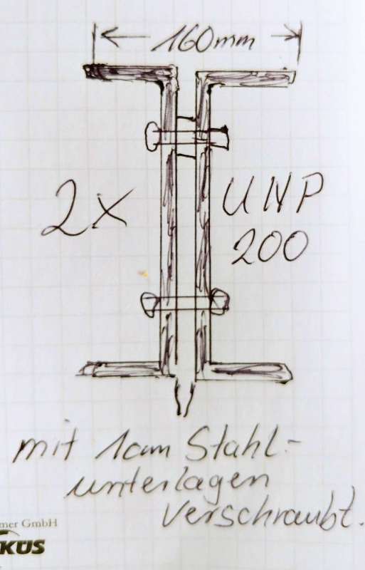 BAU.DE / BAU-Forum: 1. Bild zu Antwort "Re Wanddurchbruch" auf die Frage "Tragende Wand in Garage entfernen: Kosten, Statik & Risiken beim Durchbruch?" im BAU-Forum "Innenw&auml;nde"