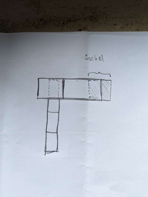 BAU.DE / BAU-Forum: 2. Bild zu Frage "Fragen zum Mauern mit Porenbeton - Herausforderungen beim Bau einer T-f&ouml;rmigen Mauer" im BAU-Forum "Innenw&auml;nde"