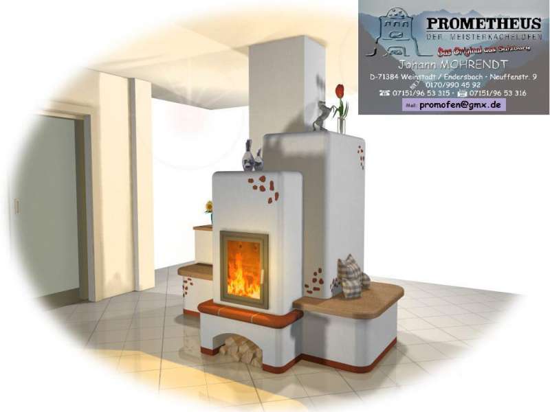 BAU.DE / BAU-Forum: 1. Bild zu Antwort "Freistehender Schornstein: Designintegration bei Grund&ouml;fen & Kombi&ouml;fen" auf die Frage "Kamin freistehend im Raum: Wandanschluss notwendig? Vorschriften & Sicherheit" im BAU-Forum "Kamin und Kachelofen"