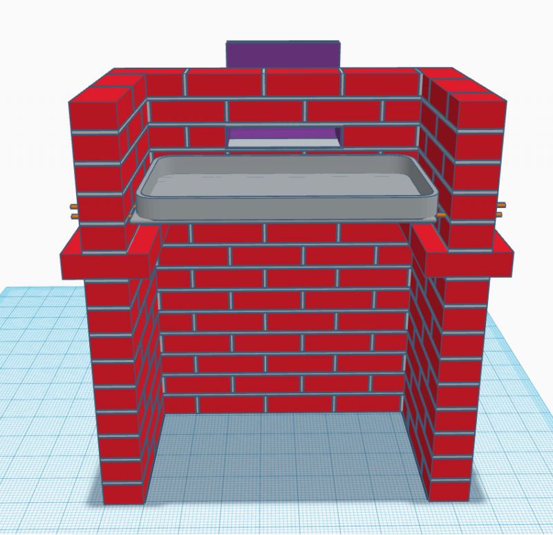 BAU.DE / BAU-Forum: 2. Bild zu Frage "Anschluss eines Ofenrohrs an einen Selbstbaugrill: M&ouml;glichkeiten und Empfehlungen" im BAU-Forum "Kamin und Kachelofen"
