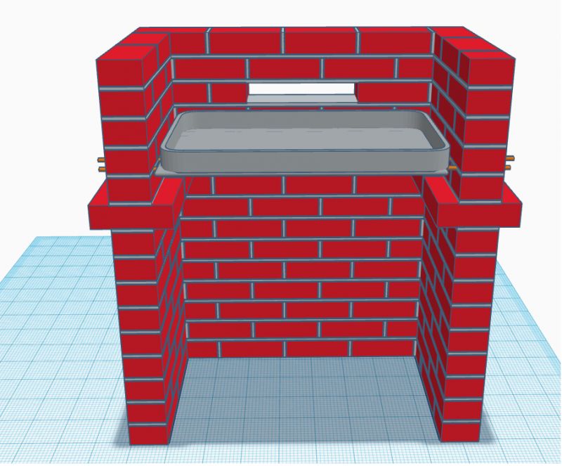 BAU.DE / BAU-Forum: 3. Bild zu Frage "Ofenrohr an Selbstbau-Grill anschlie&szlig;en: Machbarkeit, Rauchabzug & Sicherheit?" im BAU-Forum "Kamin und Kachelofen"
