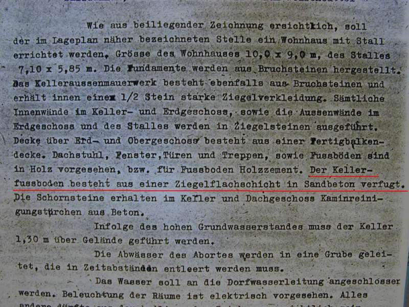 BAU.DE / BAU-Forum: 3. Bild zu Antwort "Freilegung Bruchsteinsockel: Ziegelkante ohne Verbund zum Fundament" auf die Frage "Bruchsteinsockel abdichten oder offen lassen? Ziegelkante sanieren &ndash; Kosten & Risiken" im BAU-Forum "Keller"