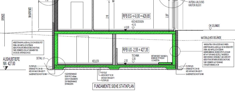 BAU.DE / BAU-Forum: 1. Bild zu Antwort "Rege Beteiligung: Schwarze Wanne, Lichtschächte – Details folgen" auf die Frage "Schwarze Wanne ohne abgedichtete Lichtschächte: Ist das fachgerecht? Risiken & Lösungen" im BAU-Forum "Keller" BAU.DE / BAU-Forum: 1. Bild zu Antwort "Rege Beteiligung: Schwarze Wanne, Lichtschächte – Details folgen" auf die Frage "Schwarze Wanne ohne abgedichtete Lichtschächte: Ist das fachgerecht? Risiken & Lösungen" im BAU-Forum "Keller"