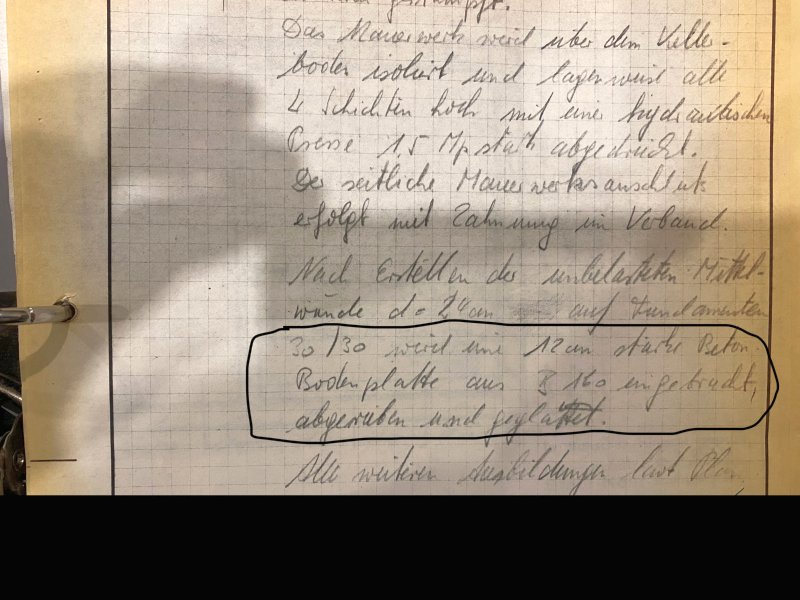 BAU.DE / BAU-Forum: 1. Bild zu Frage "Kellerboden Aufbau 70er Jahre: D&auml;mmung, Asbest & Abdichtung pr&uuml;fen - Was beachten?" im BAU-Forum "Keller"